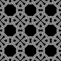 set of geometry seamless pattern background icon logo tattoo. vector illustration.