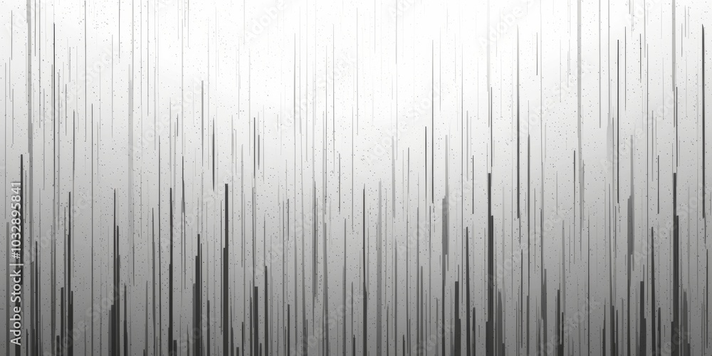 Poster vertical gray random tinted lines seamless pattern background