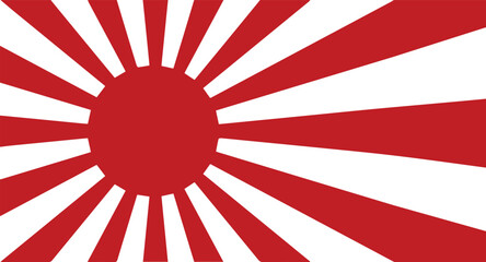Rising Sun Flag Imperial Japanese Army Naval Ensign Suitable for history education
