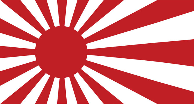 Rising Sun Flag Imperial Japanese Army Naval Ensign Suitable for history education