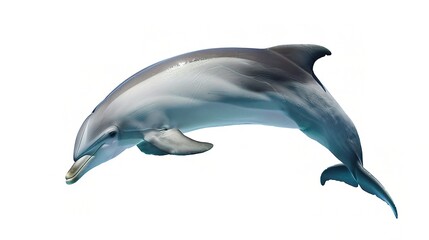 Marine Animal on White Background - a captivating and unique visual. The marine creature on a pure white backdrop creates an enchanting and distinct scene