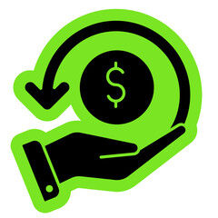 Investment Icon, Bussines strategy, Money