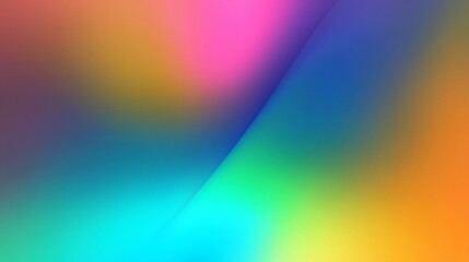 Vibrant abstract gradient with bold multicolor fusion and soft blurs.