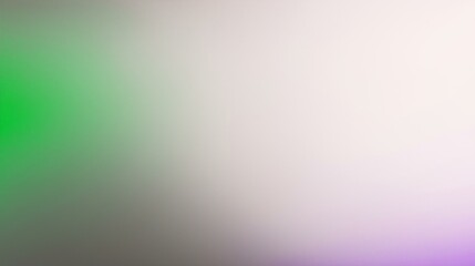 Abstract gradient background with green and purple tones.