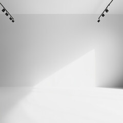 Pure Brilliance: A Bright White Background with High-Key Lighting for Maximum Impact
