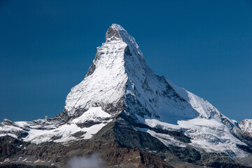 ロートホルンから　マッターホルンの絶景　、スイス、　ツェルマット