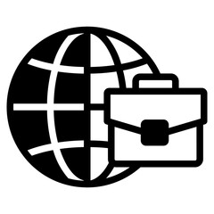 Global business icon