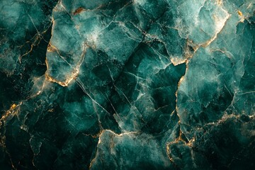 Intricate patterns of green and gold marble stone showcasing natural beauty and elegance in a polished finish