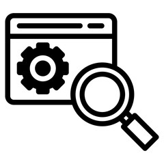 Business analysis icon