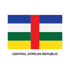 central african republic flag icon