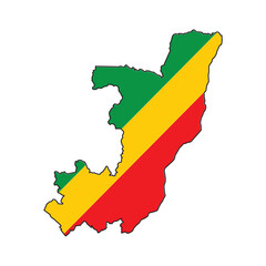 republic of the congo map icon