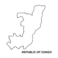 republic of the congo map icon
