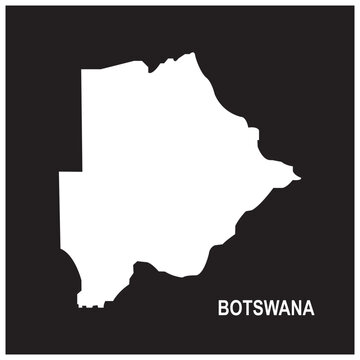 botswana map icon