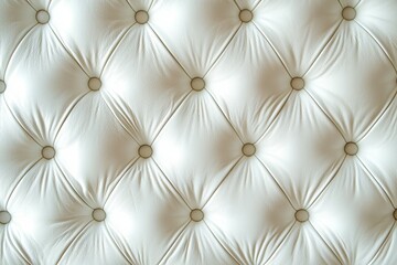 Fototapeta premium A white fabric with a diamond pattern