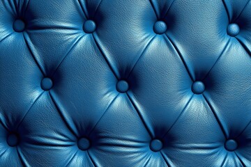 Fototapeta premium A blue velvet fabric with a pattern of dots