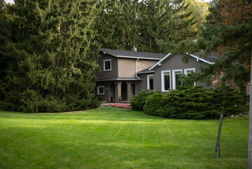 Obraz premium house in the woods