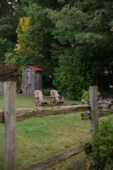 old house in the woods