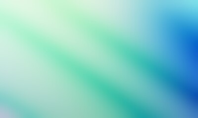 Abstract blurred background image of blue, green colors gradient used as an illustration. Designing posters or advertisements.