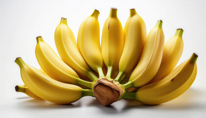 bananas isolated on white background 