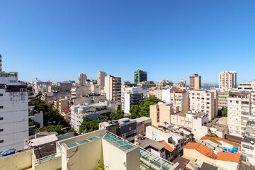 buildings in the ipanema neighborhood in rio de janeiro.
