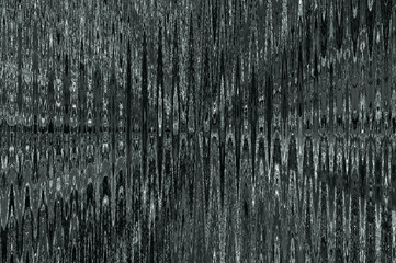 Hall of shiny mirror reflections. Dark silver color.