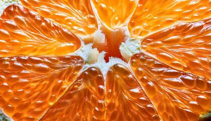 Extreme realistic macro photo of Citrus Delight Tangerine Skin Texture Art.jpeg