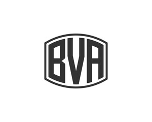 BVA Logo design vector template. BVA