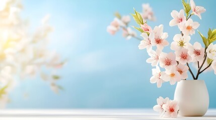 Enchanting Papercut Cherry Blossom Tree with Delicate Petals and Branches   Traditional Japanese Floral Design with Minimalist Serene Aesthetic