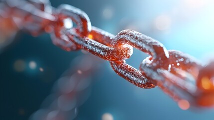 Futuristic 3D depicting a blockchain network with interconnected nodes spanning across the globe representing the decentralized and secure digital infrastructure of modern finance and technology