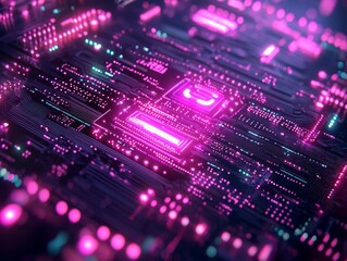 Fototapeta premium 5g technology concept background - ai