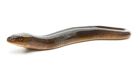 Fototapeta premium Eel fish isolated on white background. 