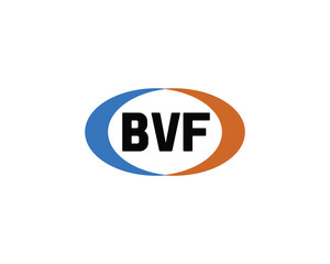 BVF logo design vector template. BVF