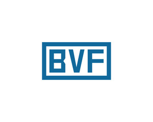 Obraz premium BVF logo design vector template. BVF