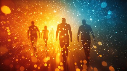 Empowering Diversity and Inclusion in Business Leadership through Vibrant Visual Imagery