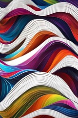 abstract colorful wave background
