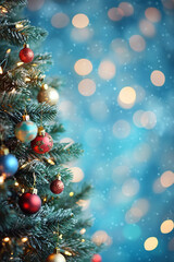 Fototapeta premium Merry Christmas Day Copy space background