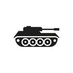 Tank Icon, Military tank icon