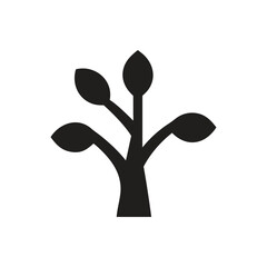Vector Tree Icon, Fruit tree icon