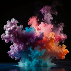 Fototapeta premium visualization of fractal realms