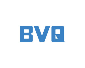 BVQ logo design vector template. BVQ