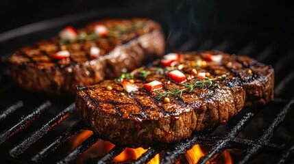 Savor the flavor of juicy BBQ steak at your th of July cookout, where patriotism meets grilling perfection.