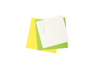 PNG, Office accessories concept, paper clip, isolated on white background