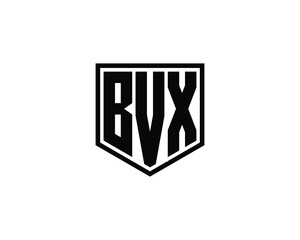 BVX Logo design vector template. BVX