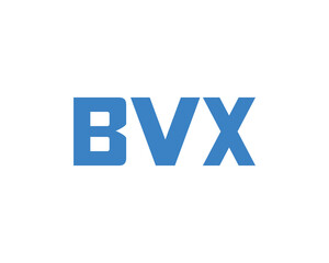 BVX Logo design vector template. BVX