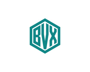 BVX Logo design vector template. BVX