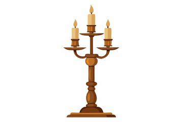 Candle in a candlestick icon