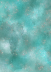 落ち着いた緑のぼかしたキラキラ背景