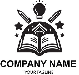 vectors education logo design 