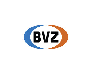 BVZ logo design vector template. BVZ