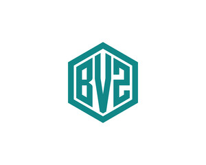 BVZ logo design vector template. BVZ